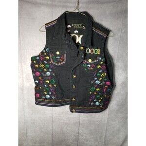 Coogi Black Vest Womens Size 1X